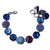Extra Luxurious Blossom Bracelet in "Electric Blue" *Preorder*