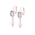 Petite Emerald Cut and Dangle Leverback Earring in "Earl Grey" *Preorder*