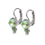 Medium Trio Cluster Leverback Earrings in Sun-Kissed "Peridot" *Preorder*