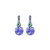 Large Double Stone Leverback Earrings in "Matcha" *Custom*