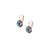 Swirl Pavé Leverback Earrings in "Chamomile" *Preorder*