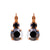Large Double Stone Leverback Earrings in "Rocky Road" *Preorder*