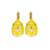 Large Pear Leverback Earrings in Sun-Kissed "Sunshine" *Preorder*
