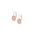 Medium Pavé Leverback Earrings in "Chai" *Preorder*