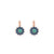 Large Rosette Leverback Earrings in "Chamomile" *Custom*