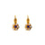 Petite Flower Leverback Earrings in "Blue Moon" *Preorder*