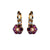 Petite Flower Leverback Earrings in "Enchanted" *Preorder*