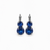 Medium Classic Two-Stone Leverback Earrings in Sun-Kissed "Capri" *Custom*