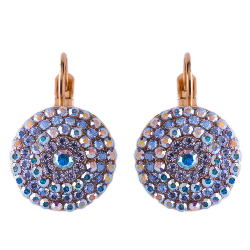 Extra Luxurious Pavé Leverback Earrings in "Winds of Change" *Preorder*