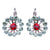 Extra Luxurious Dahlia Leverback Earrings in "Enchanted" *Custom*