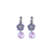 Cosmos Drop Leverback Earrings in "Matcha" *Custom*