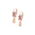 Wallflower Leverback Earrings in "Chai" *Preorder*
