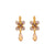 Wallflower Leverback Earrings in "Chai" *Preorder*