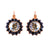 Extra Luxurious Rosette Leverback Earrings in "Magic" *Preorder*