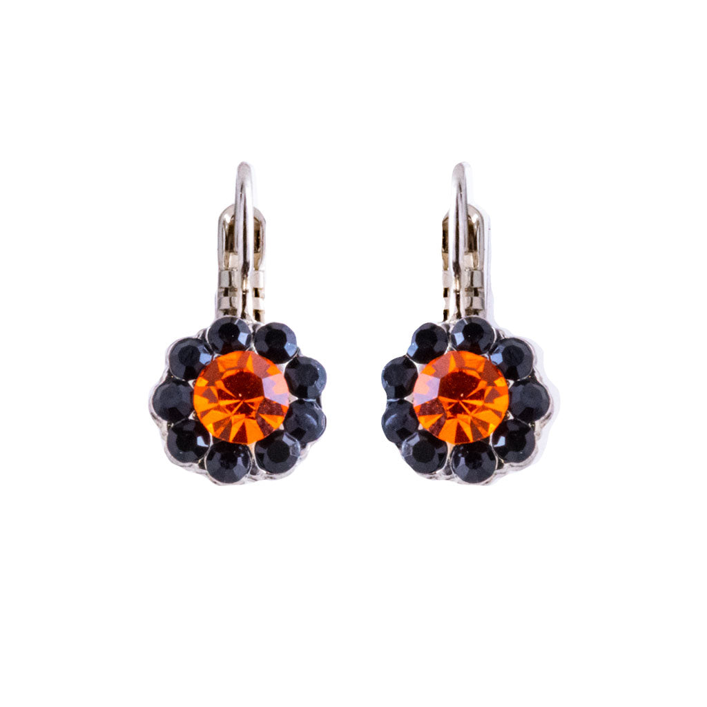 Medium Flower Leverback Earrings in "Magic" *Custom*