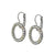 Petite Open Circle Leverback Earrings in "On a Clear Day" *Custom*