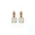 Petite Single Stone Pearl Leverback Earrings *Custom*