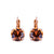 Large Leverback Earrings in "Light Peach" *Custom*