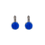Large Leverback Earrings in "Blue Tiger Eye" *Custom*
