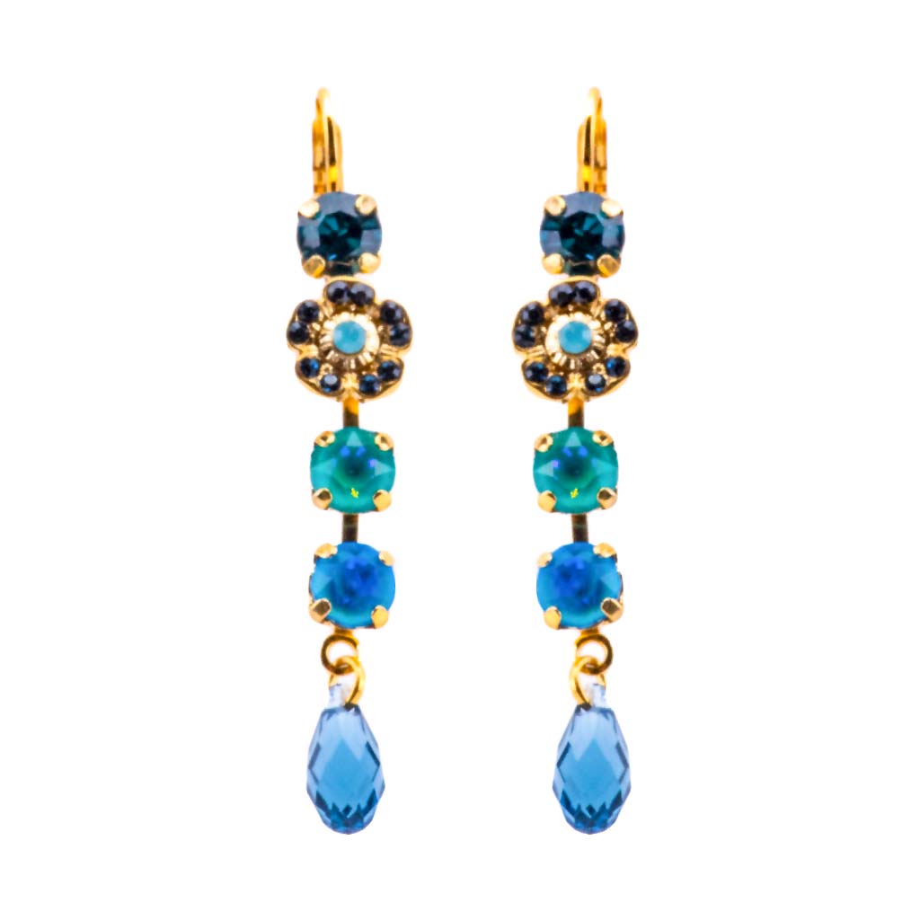 Petite Dangle Cosmos Leverback Earring in "Fairytale" *Preorder*