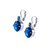 Extra Luxurious Double Stone Leverback Earrings in "Sleepytime" *Preorder*