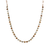 Petite Flower Necklace "Champagne & Caviar" - Yellow Gold