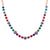 Medium Pavé Necklace in "Rainbow Sherbet" *Preorder*