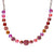Large Rivoli Necklace in "Hibiscus" *Custom*