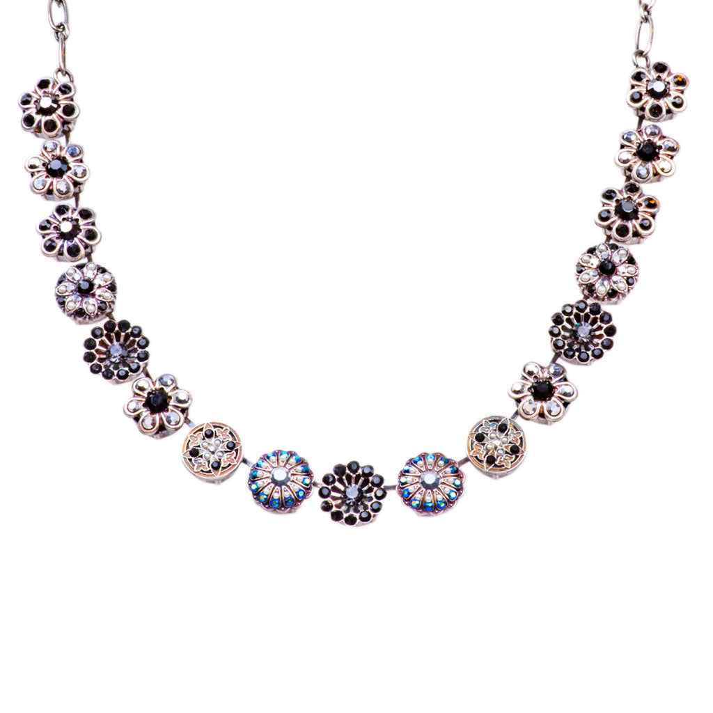 Extra Luxurious Rosette Necklace in "Rocky Road" *Preorder*