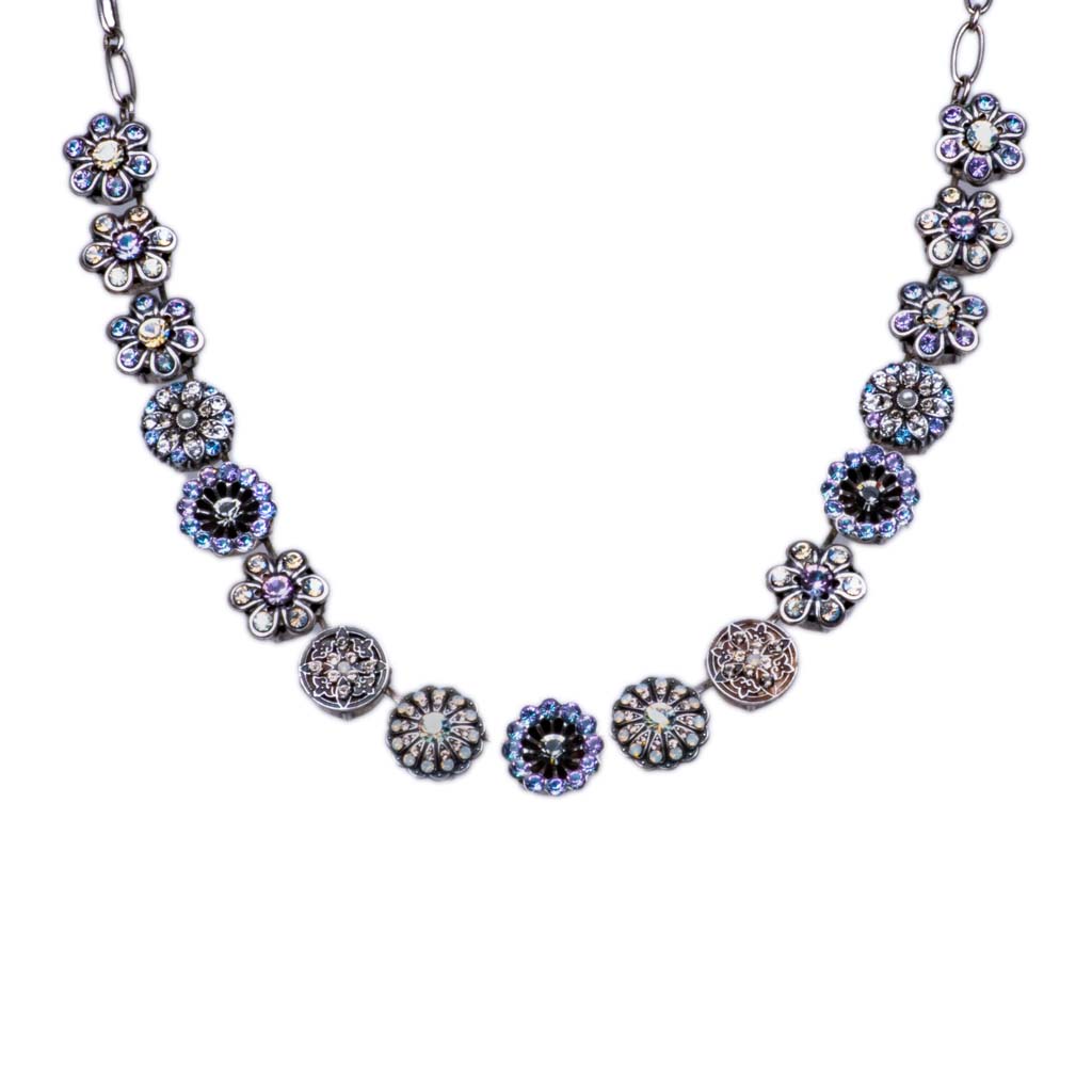 Extra Luxurious Rosette Necklace in "Ice Queen" *Preorder*