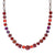 Medium Cluster and Pavé Necklace in "Hibiscus" *Preorder*