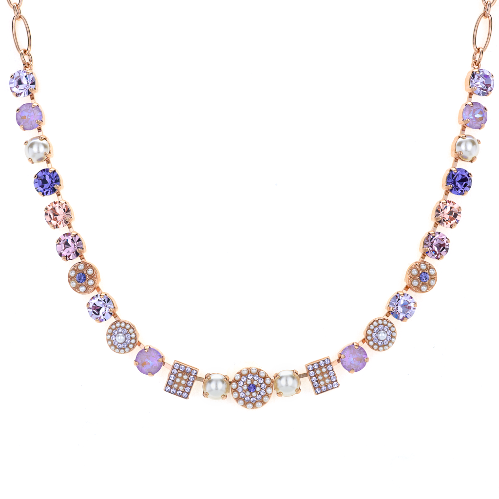 Medium Cluster and Pavé Necklace in "Romance" *Preorder*