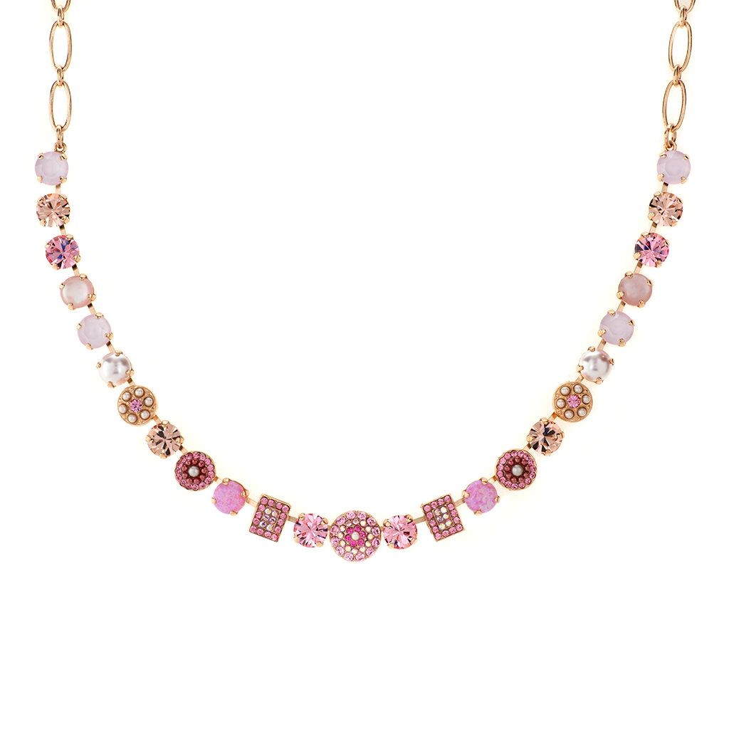 Medium Cluster and Pavé Necklace in "Love" *Preorder*