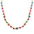 Medium Alternating Rosette Necklace in "Rainbow Sherbet" *Preorder*
