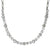 Medium Blossom Necklace in Clear - Rhodium