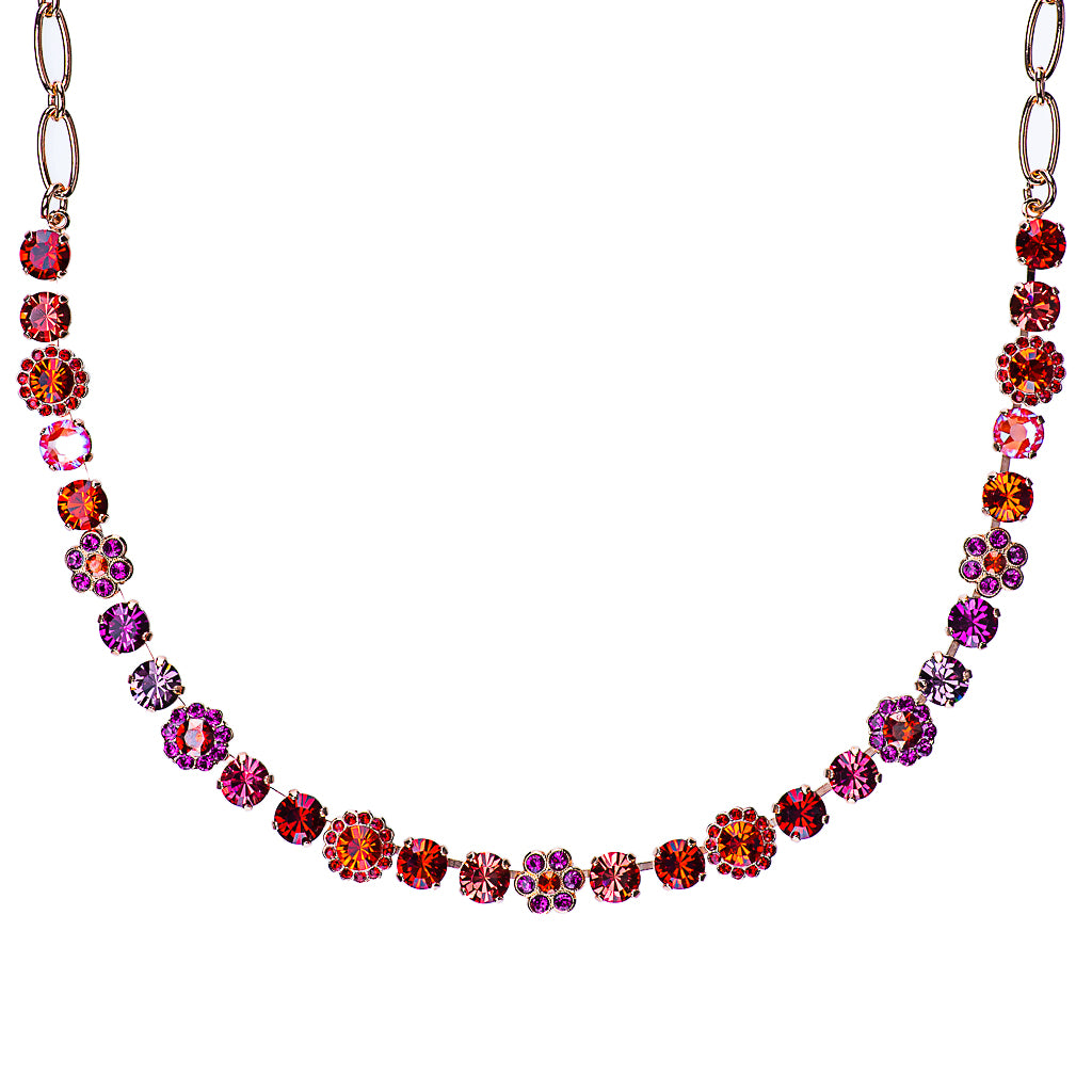 Medium Blossom Necklace in "Hibiscus" *Preorder*