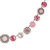 Large Square Cluster Necklace in "Love" *Preorder*