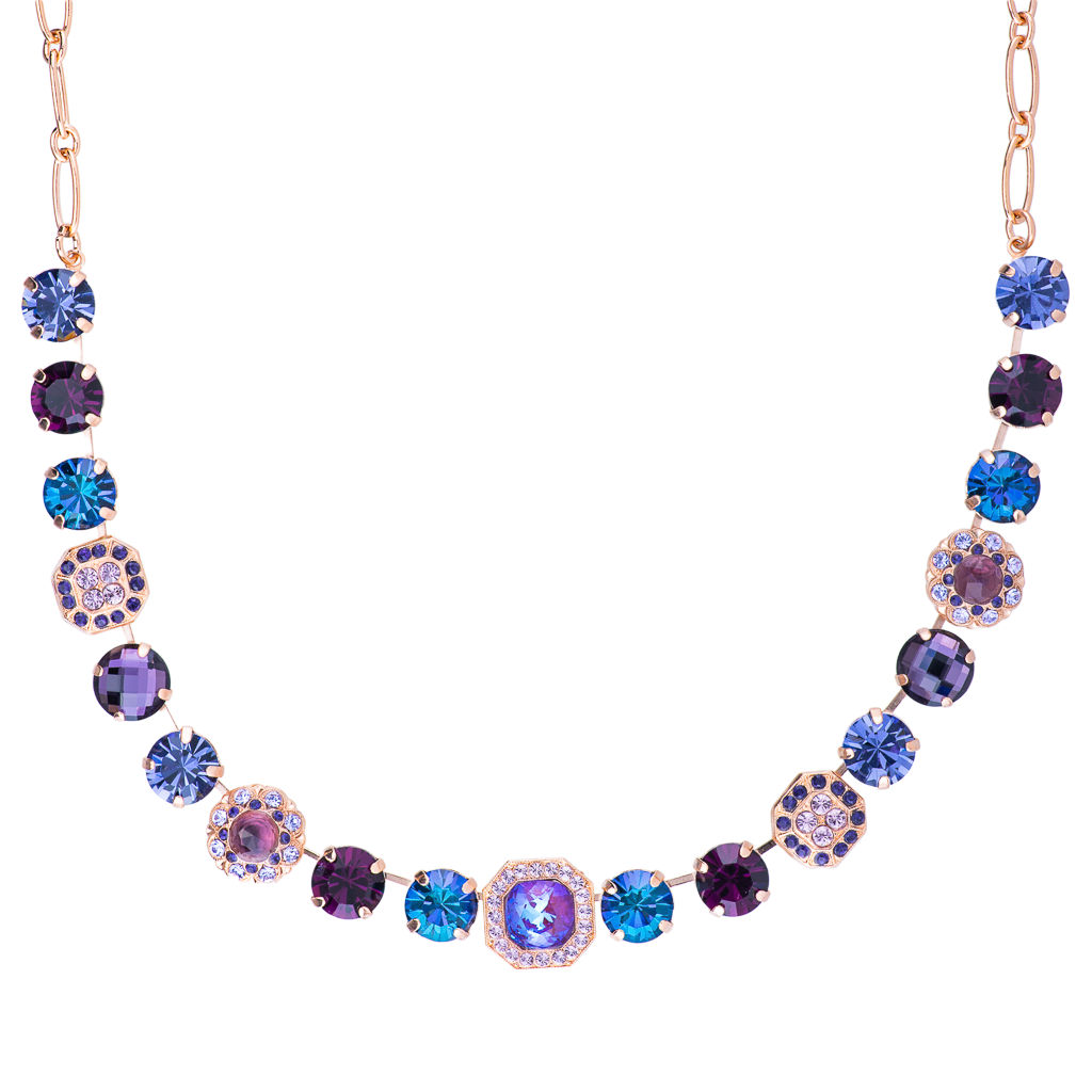 Large Square Cluster Necklace in "Wildberry" *Preorder*