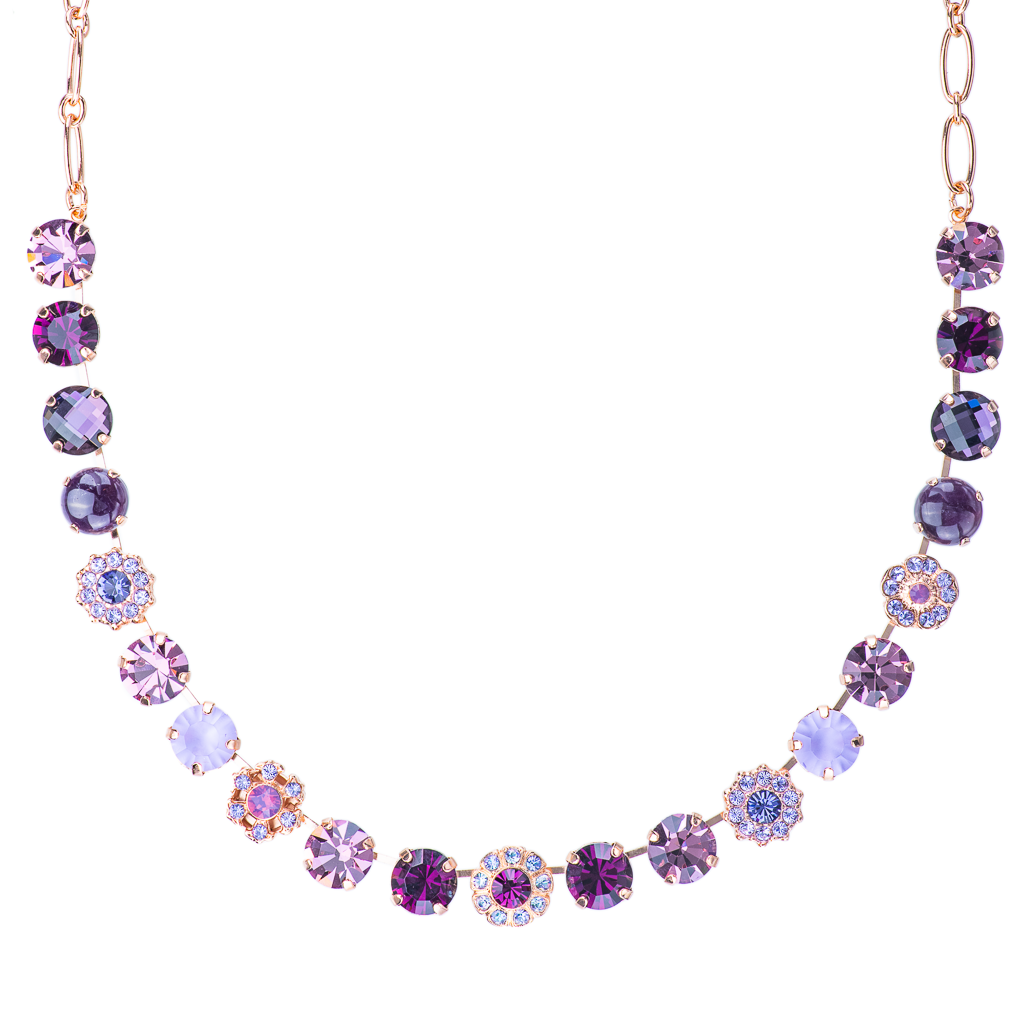Large Daisy Necklace in "Wildberry" *Preorder*
