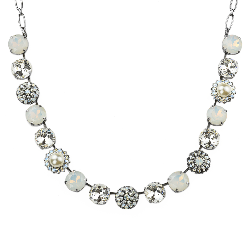 Extra Luxurious Blossom Necklace in Ivory *Custom*