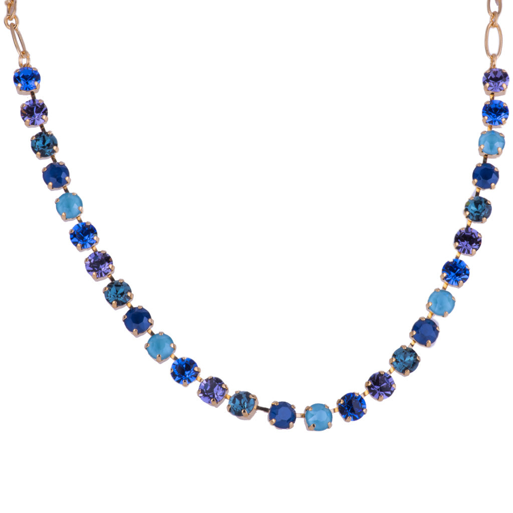 Medium Everyday Necklace in "Electric Blue" *Custom*