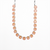 Lovable Cushion Cut Necklace in Sun-Kissed "Peach" *Preorder*