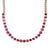 Medium Rosette Necklace in "Hibiscus" *Preorder*