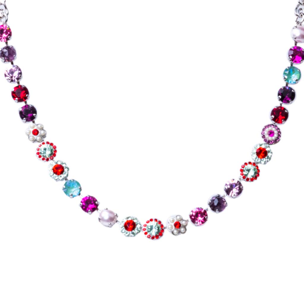 Medium Rosette Necklace in "Enchanted" *Preorder*