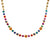 Petite Flower Cluster Necklace in "Rainbow Sherbet" *Preorder*