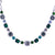Medium Emerald and Mixed Element Necklace in "Circle of Life" *Custom*