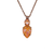 Double Round and Pear Pendant in Sun-Kissed "Peach" *Preorder*