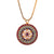 Extra Luxurious Pavé Pendant With Flower Center in "Enchanted" *Custom*