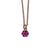 Petite Flower Pendant Necklace in "Hibiscus" *Preorder*