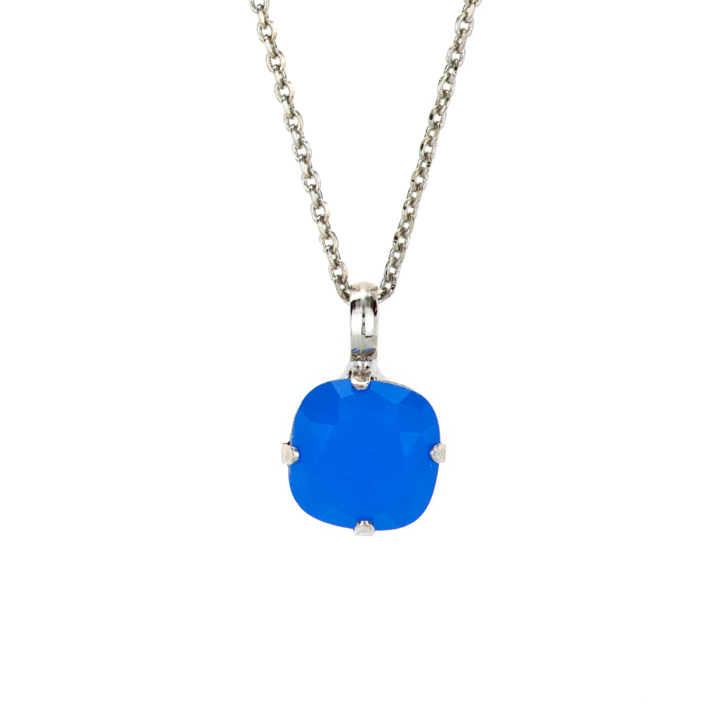 Cushion Cut Pendant in "Iris" *Preorder*